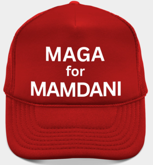 MAGA for MAMDANI Hat™️ - Adjustable Statement Cap | Red & Black Style Available