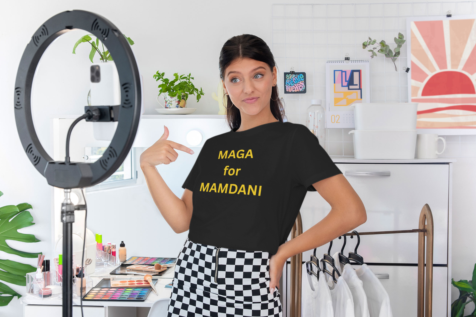 MAGA for MAMDANI™️ T-Shirt - Premium Statement Tee (Multiple Colors & Sizes)